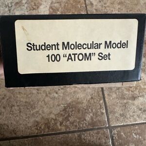 Student Molecular Model 100 "ATOM" Set - Black vintage